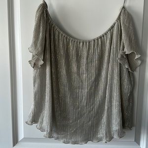 Zara off the shoulders top